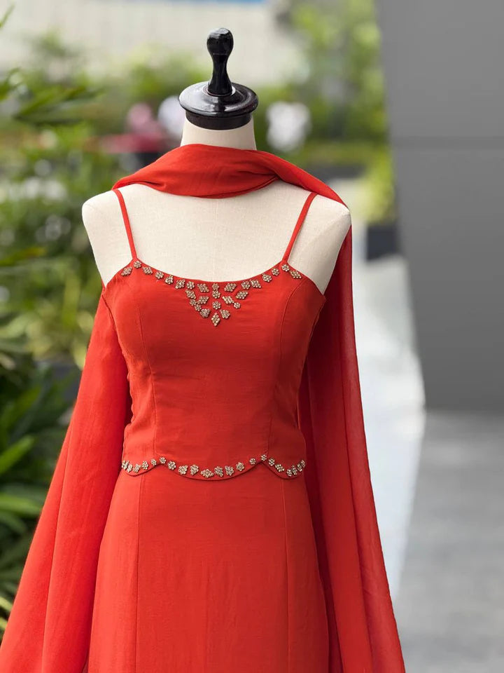 Fish Cut Lehenga Choli for Women | 90’s Style Party