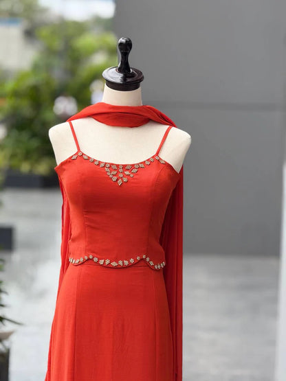 Fish Cut Lehenga Choli for Women | 90’s Style Party