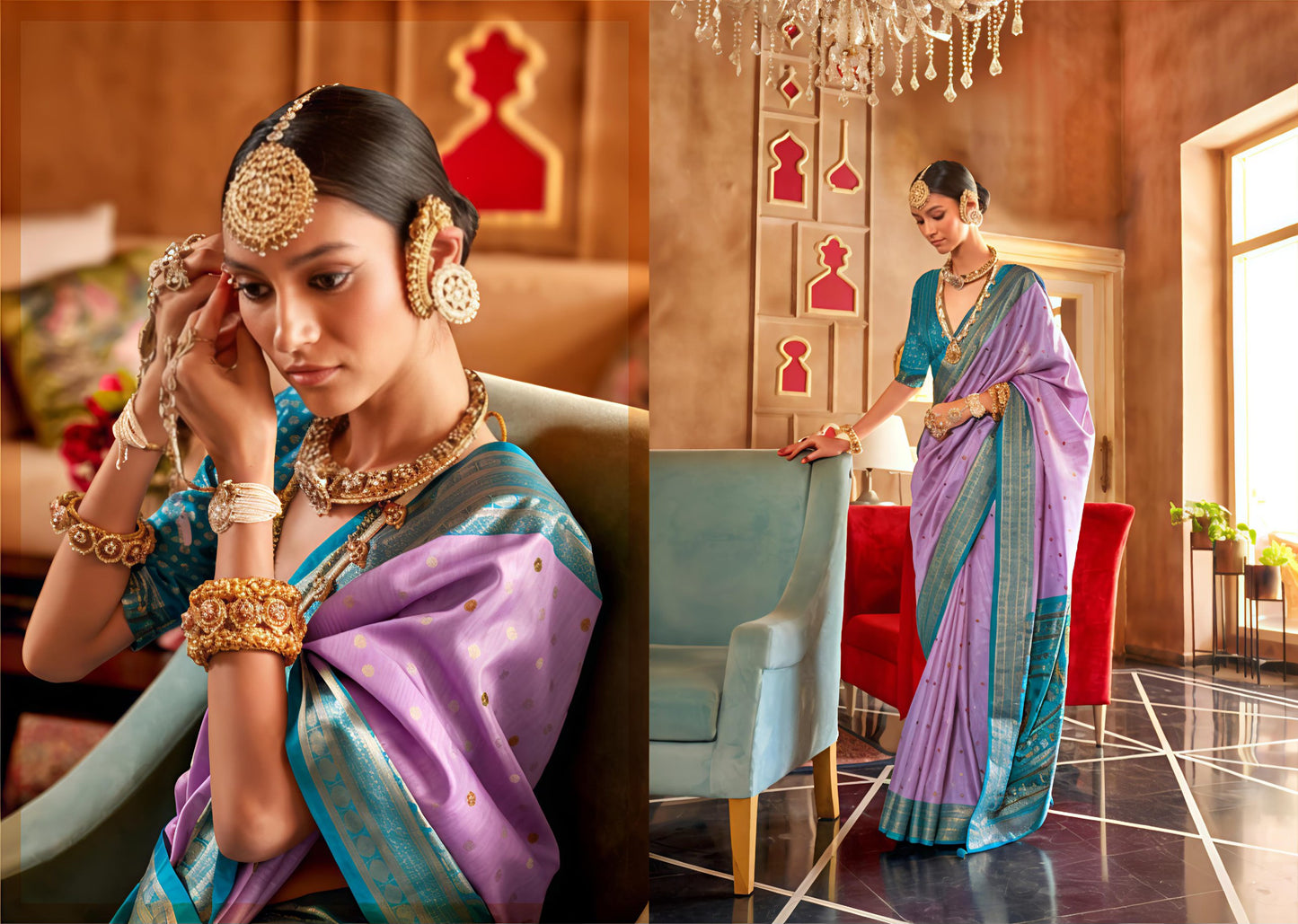 Festive Premium Patola Saree Crafted From Banarasi Silk