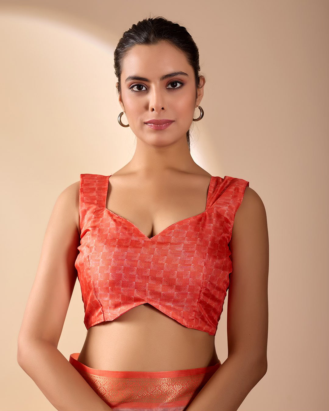 Soft Lichi Silk Saree Adorned With Elegant Floral Patterns