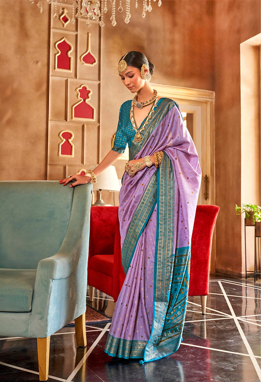 Festive Premium Patola Saree Crafted From Banarasi Silk