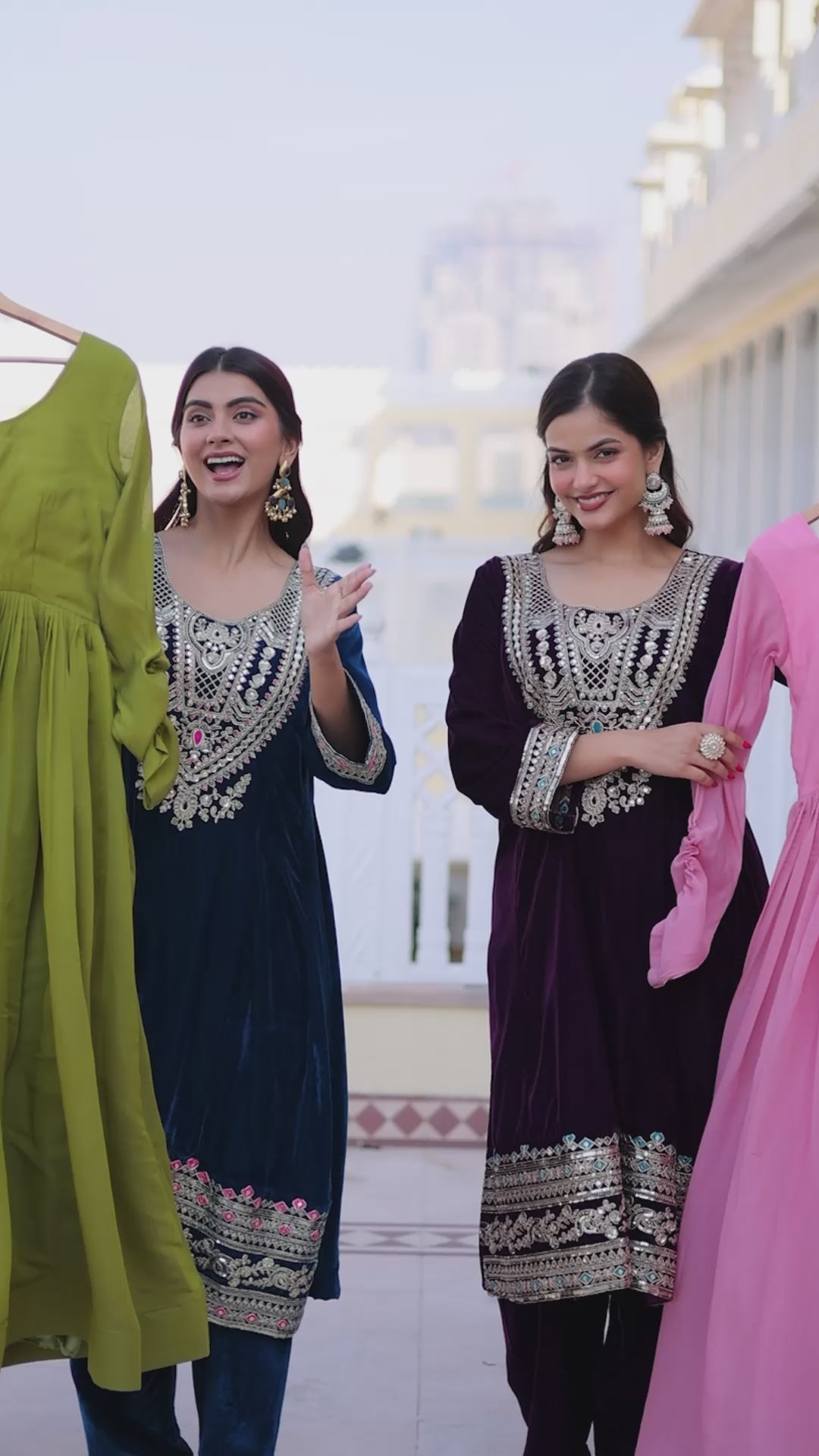 Jacket With Chanderi Silk Plain Light Pink Stitched Gown