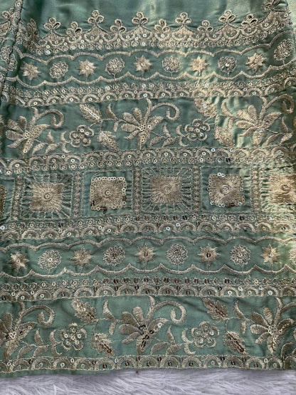 Mint Green Lehenga Choli Set