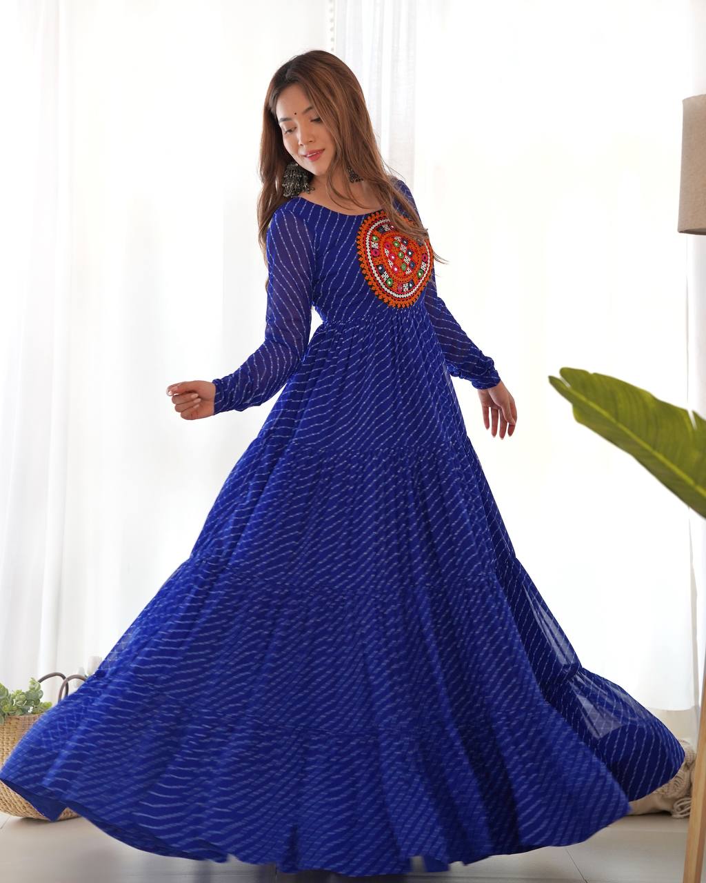 PURE SOFT CRUNCHY SILK FABRIC TOP WITH DUPPTA SET,SHARARA READY TO WEAR
