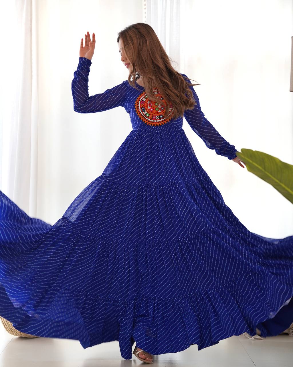 PURE SOFT CRUNCHY SILK FABRIC TOP WITH DUPPTA SET,SHARARA READY TO WEAR