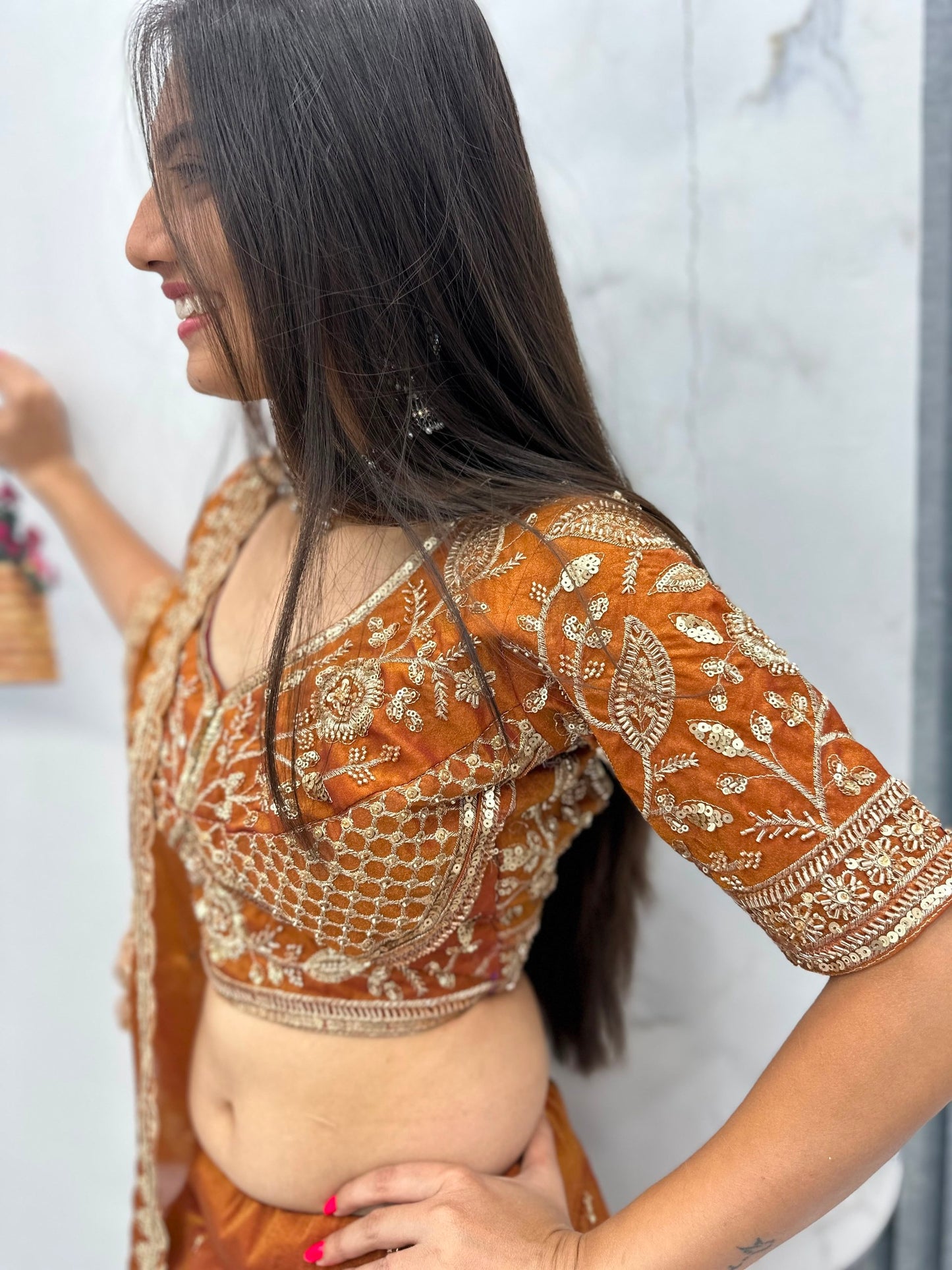 Mustard Yellow & Turquoise Designer Embroidered Lehenga Choli Set with Dupatta | Traditional Festive Wear for Women | Navratri Garba & Dandiya Ethnic Outfit