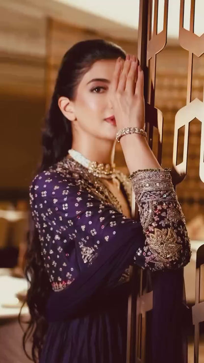 DESIGNER ANARKALI GOWN WITH ELEGANT DUPATTA