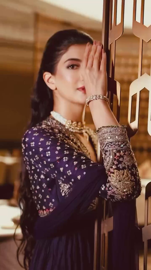 DESIGNER ANARKALI GOWN WITH ELEGANT DUPATTA