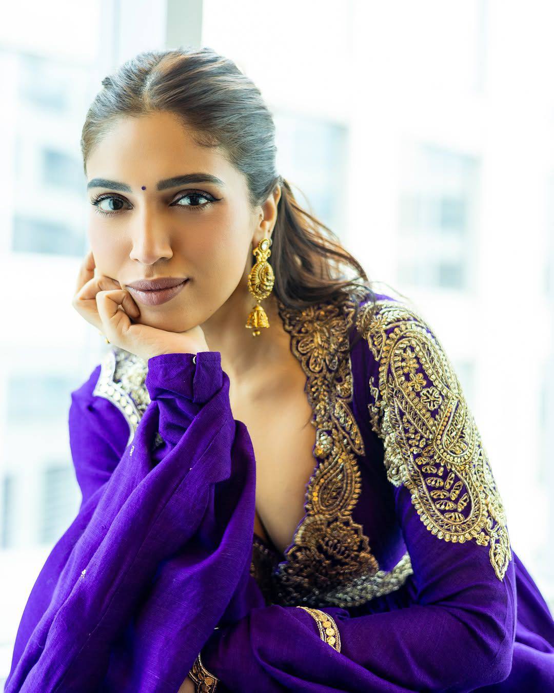 Wedding and Bridal Designer Silk gown with dupatta