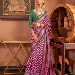 Traditional Patola Motifs Premium Silk Saree