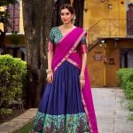 Beautiful Silk Lehenga Choli with Zari Work Detail