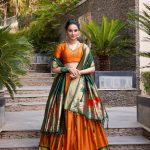 Jequard Silk Paithani Lehenga Choli With Dupatta