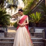 Jequard Checkered Zari Weaving Work Lehenga Choli With Dupatta