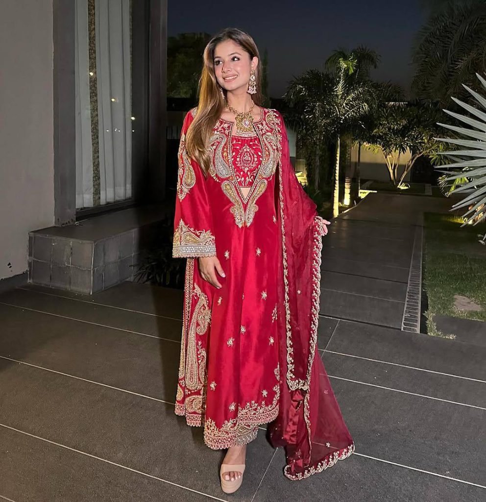 Rani chinon sequins embroidery work kurti-pant & blouse and dupatta set