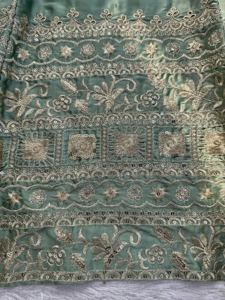 Mint Green Lehenga Choli Set