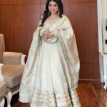 Off White Colour Trending Anarkali Suit Set