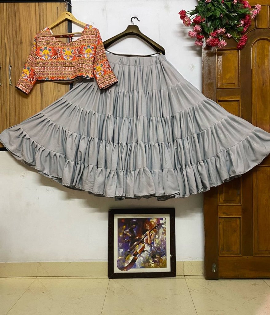 Navratri Cotton Chaniya lehenga Only