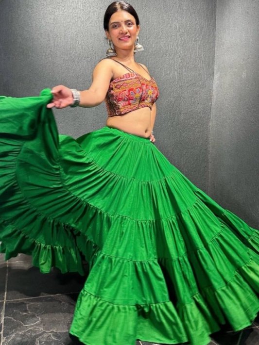 Navratri Cotton Chaniya lehenga Only
