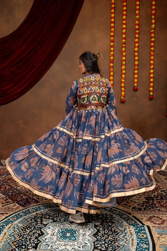 Royal Fusion Mirror Work Jacket Style Co-Ord Set