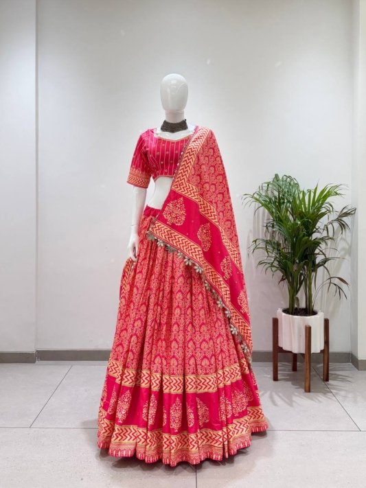 Navratri Bhadhani type chaniya choli – view 7