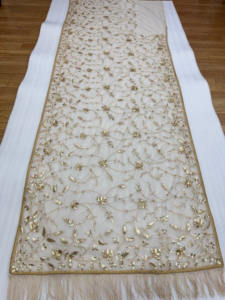 Wedding Collection Golden Mist Embellished Saree