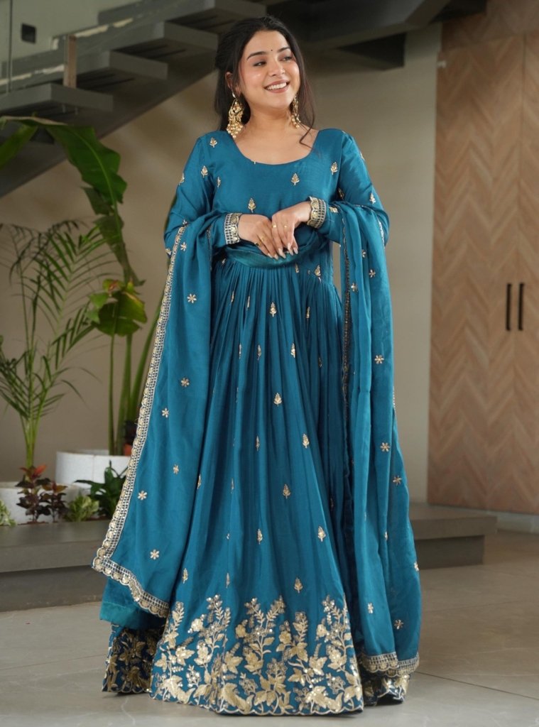 DULHAN – ELEGANT ETHNIC ANARKALI GOWN