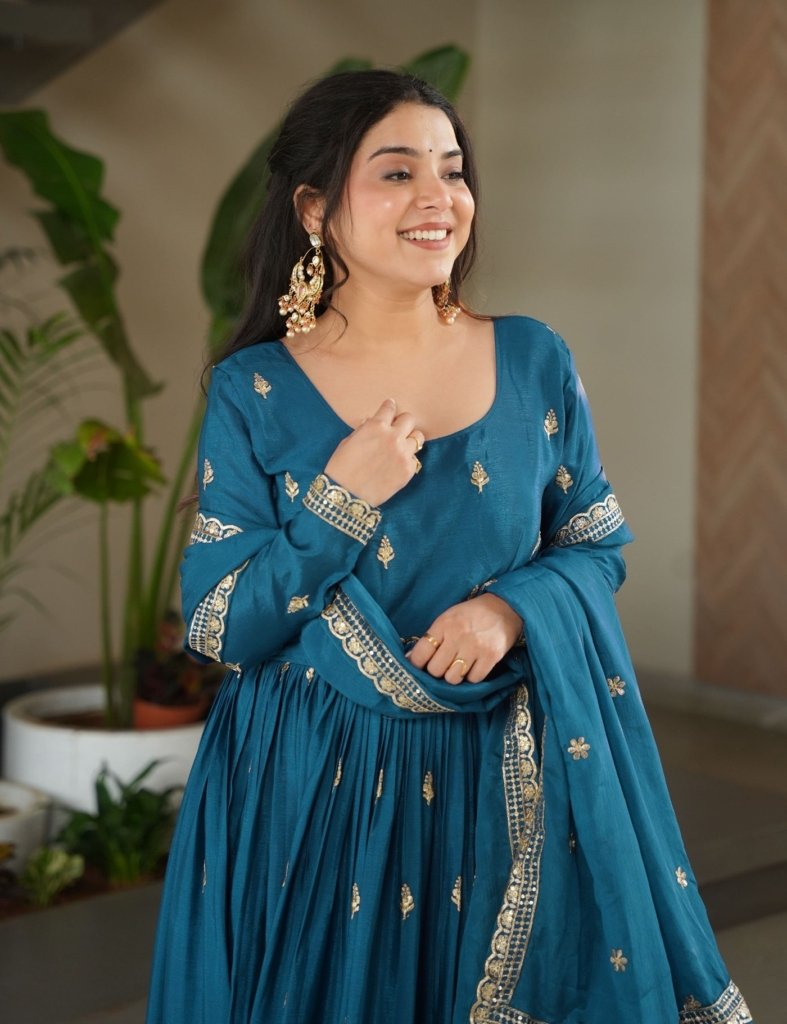 DULHAN – ELEGANT ETHNIC ANARKALI GOWN