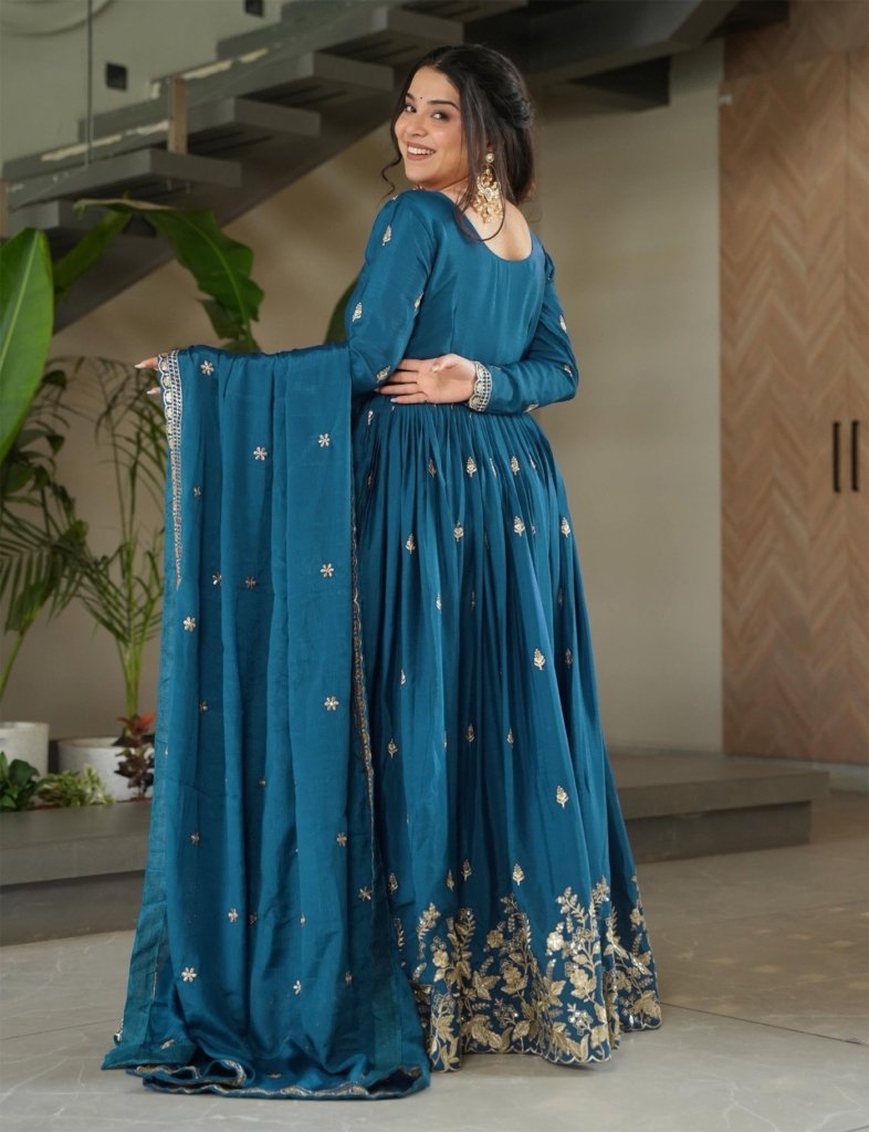 DULHAN – ELEGANT ETHNIC ANARKALI GOWN
