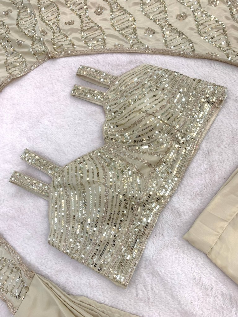New Trending Stylish Ready to Wear Saree