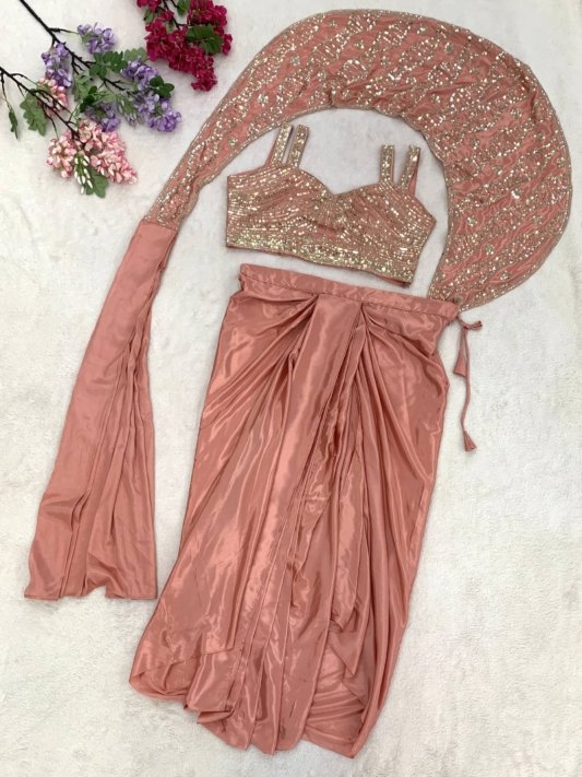 New Trending Stylish Ready to Wear Saree