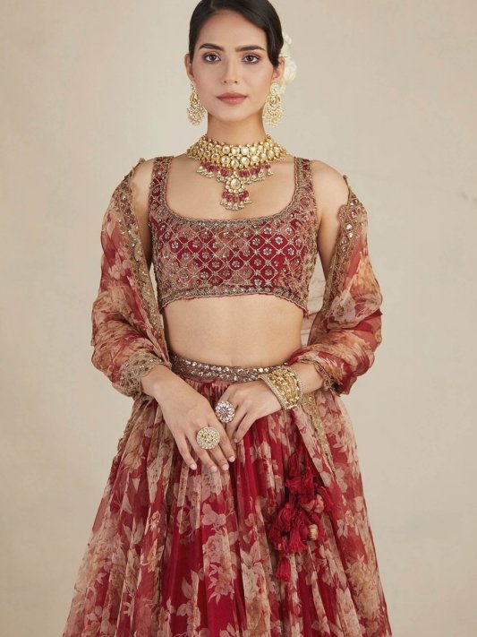 Lehenga Choli For Reception