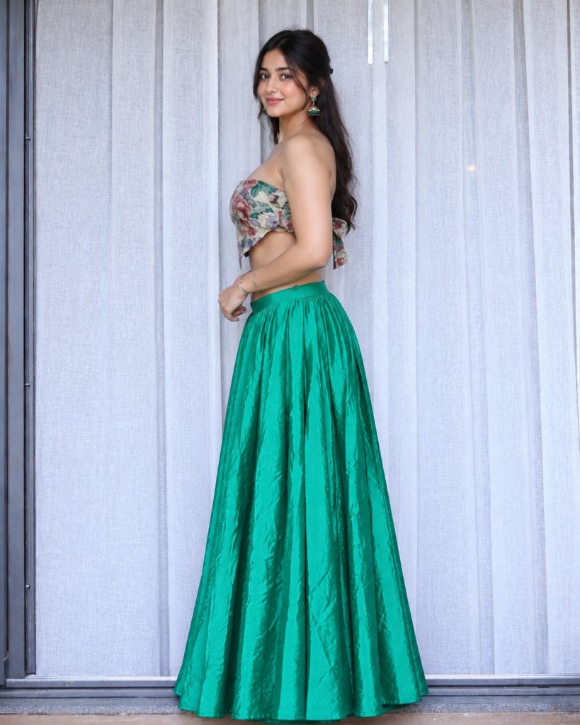 Emerald Premium Green Lehenga Set