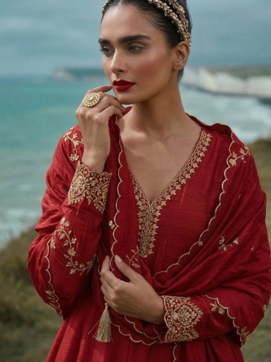 Premium Kurta Pant Dupatta Set
