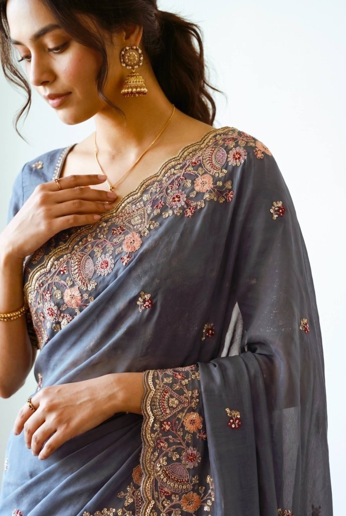 Designer Wedding Special Party Wear Soft saree