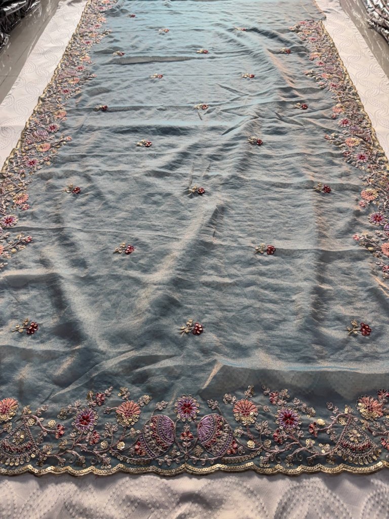 Designer Wedding Special Party Wear Soft saree