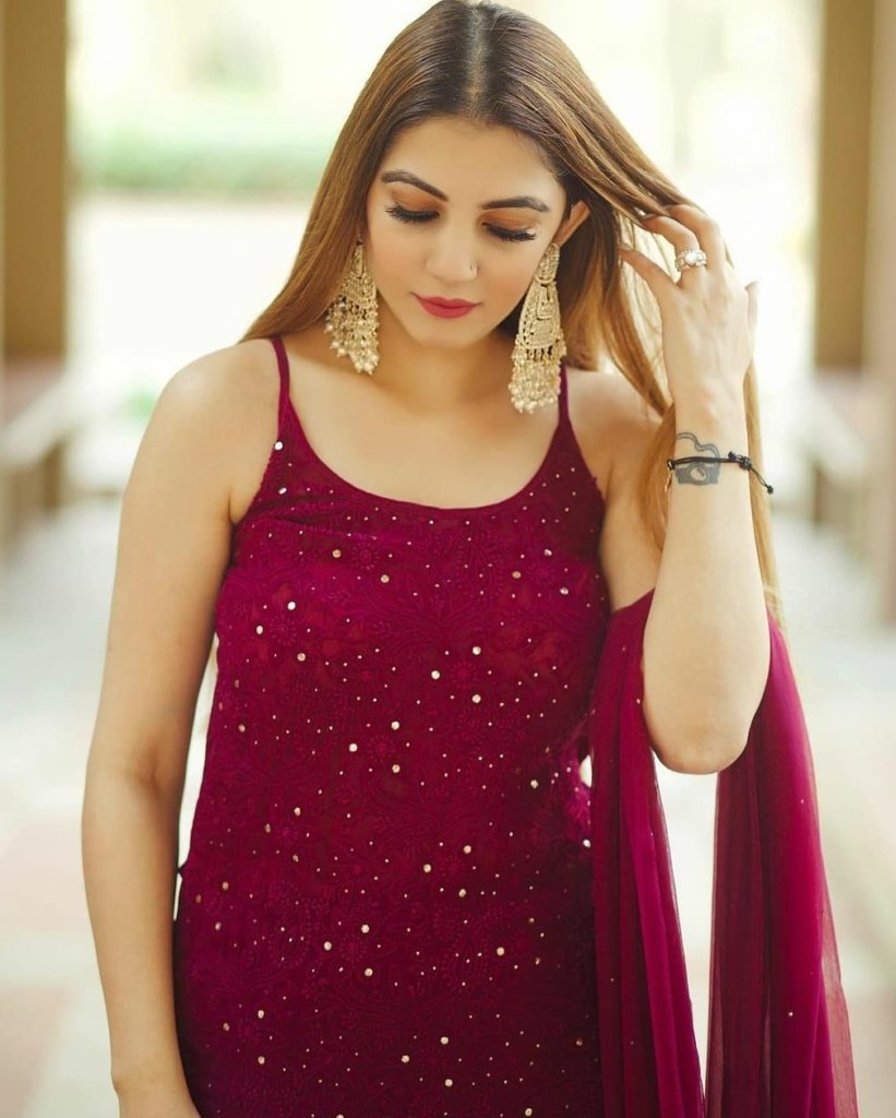Kurta Sharara Set With Dupatta