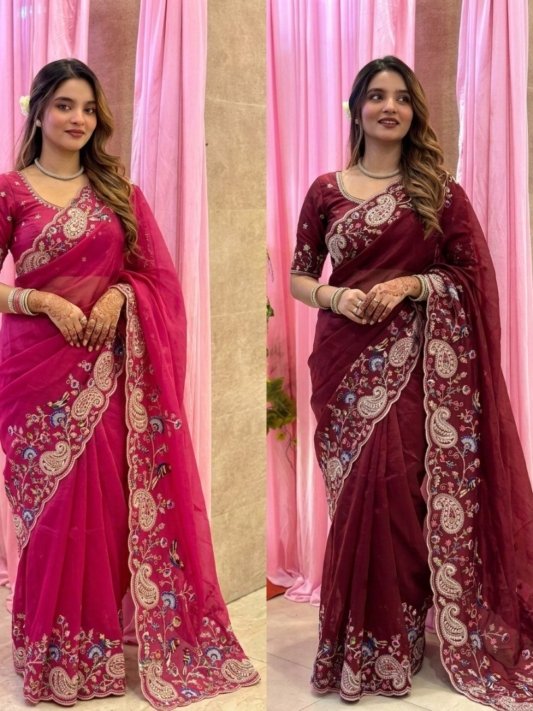 Vantara Styrle Premium Desgin Beautiful Saree – view 13