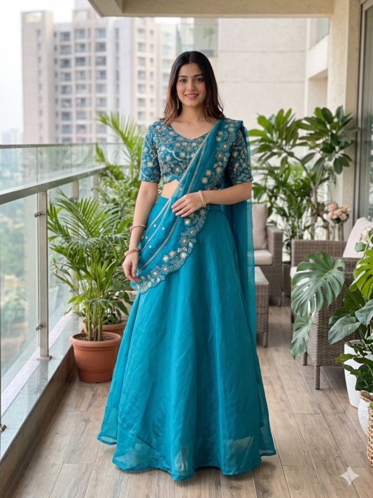 Premium Designer Silk Lehenga Saree Collection for Women – Festive & Wedding Wear