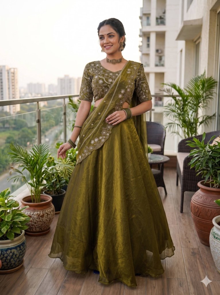 Premium Designer Silk Lehenga Saree Collection for Women – Festive & Wedding Wear