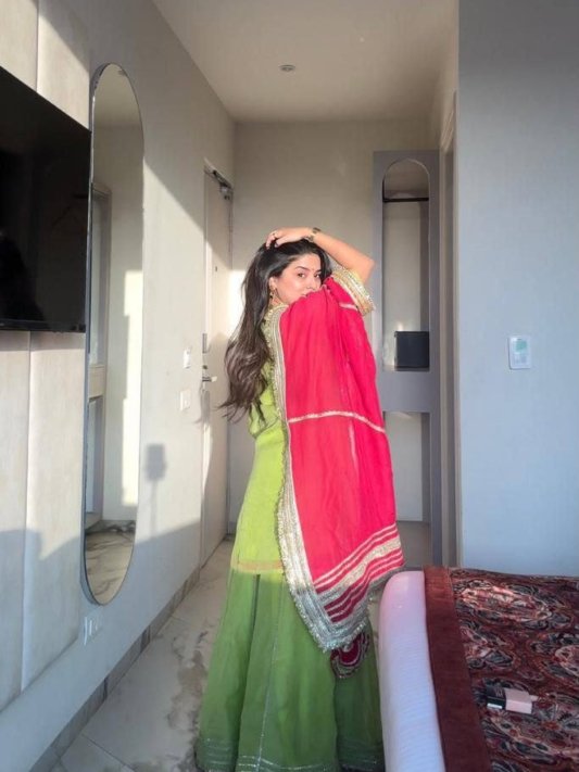 Diwali Special Designer Sharara Suit with Dupatta – view 8