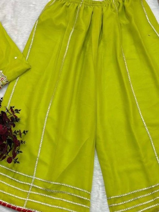 Diwali Special Designer Sharara Suit with Dupatta – view 18